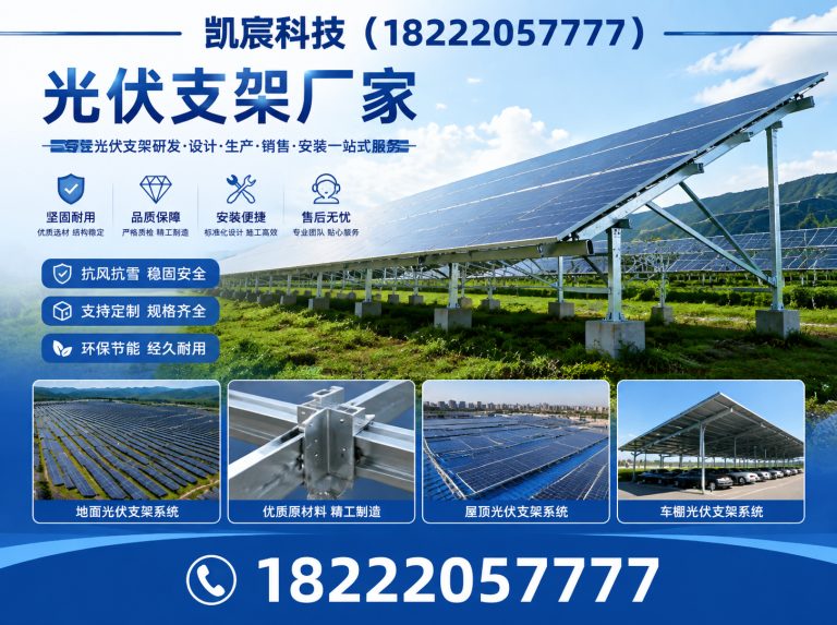 宝坻区天津光伏支架展示图